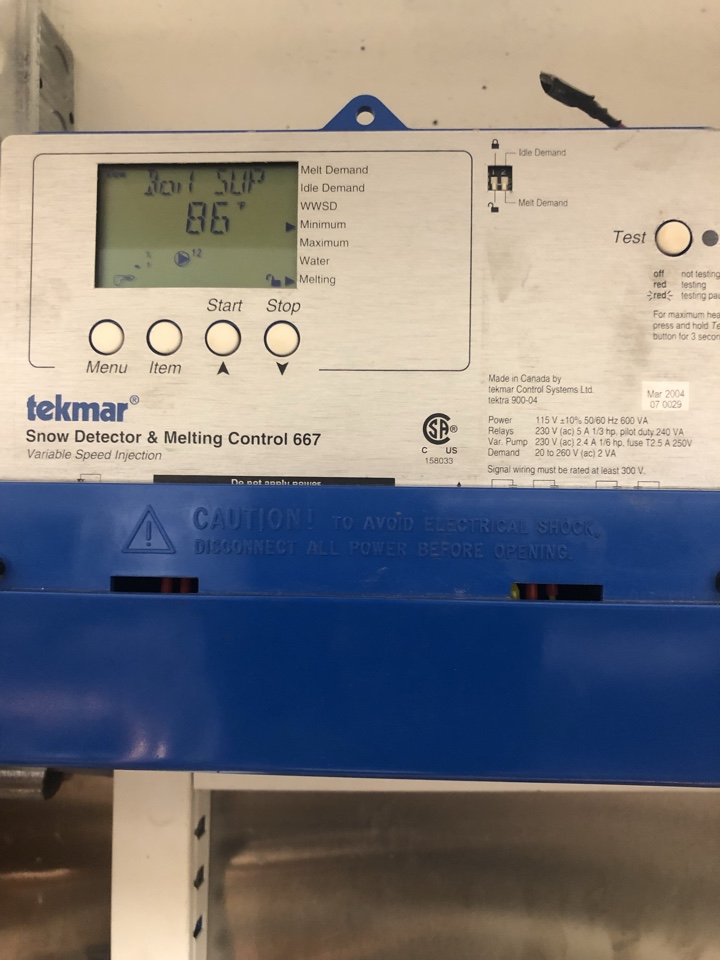 Thorncliffe, AB - Plumbing repair required work on Tecmar snow melt 667 reprogram it.  Thorncliffe, AB - Plumbing repair required work on Tecmar snow melt 667 reprogram it.